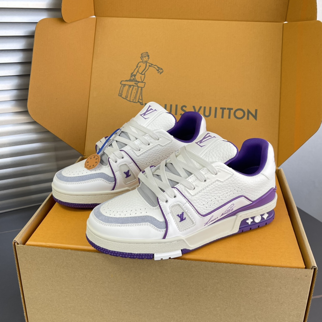 루이비통 트레이너 스니커즈