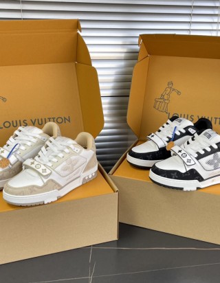 루이비통 트레이너 스니커즈