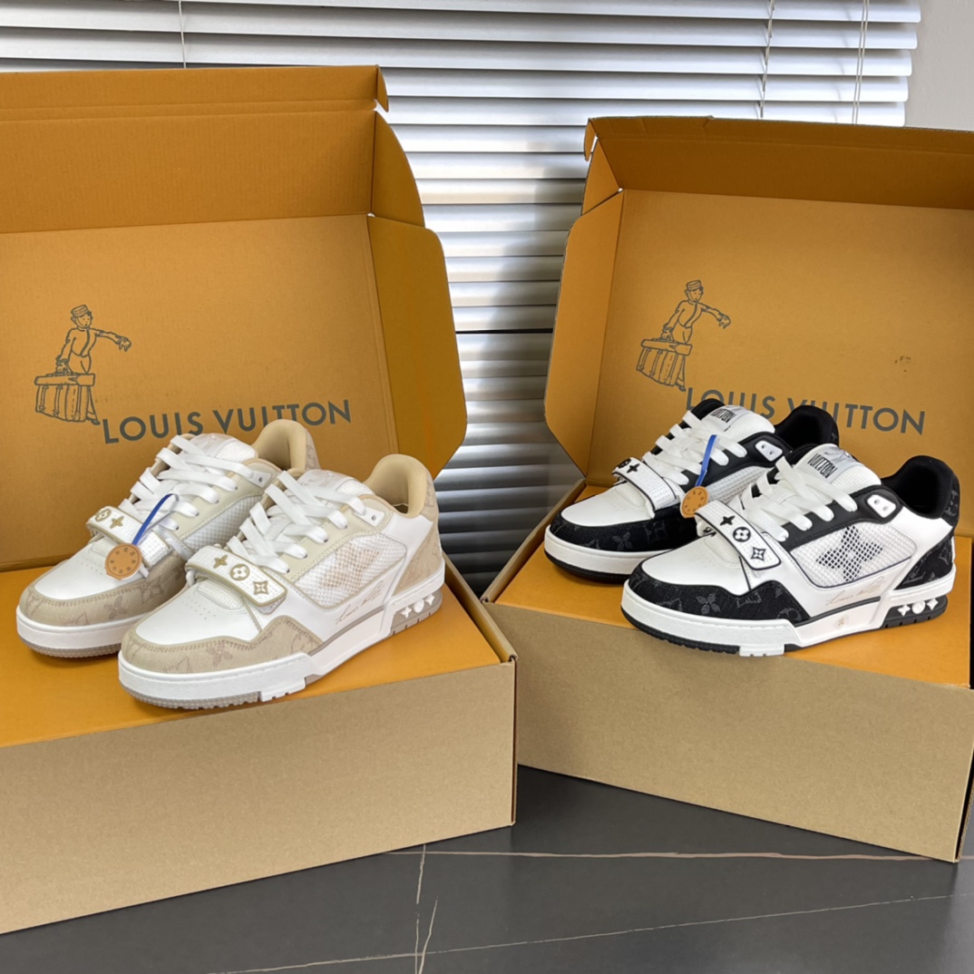 루이비통 트레이너 스니커즈