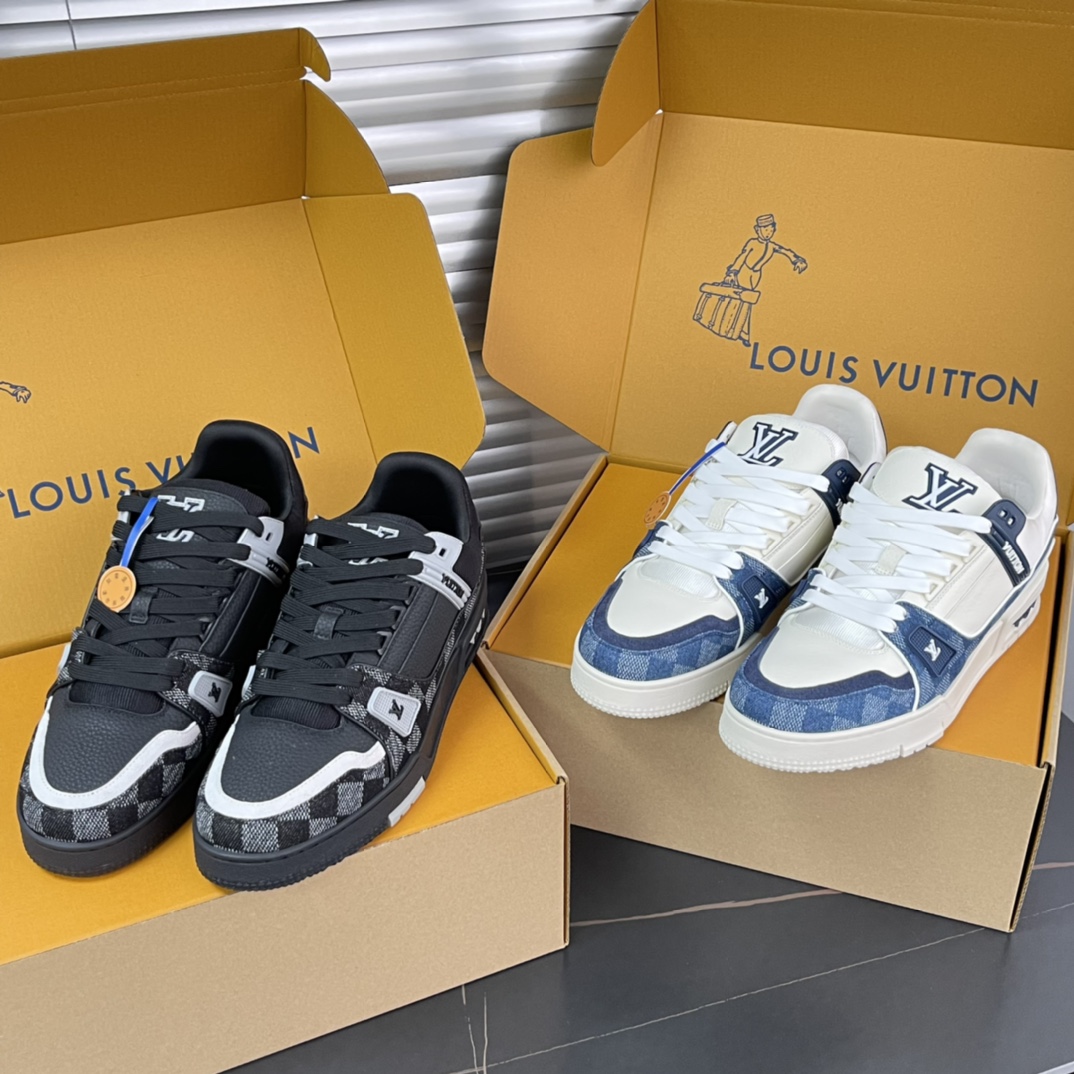 루이비통 트레이너 스니커즈