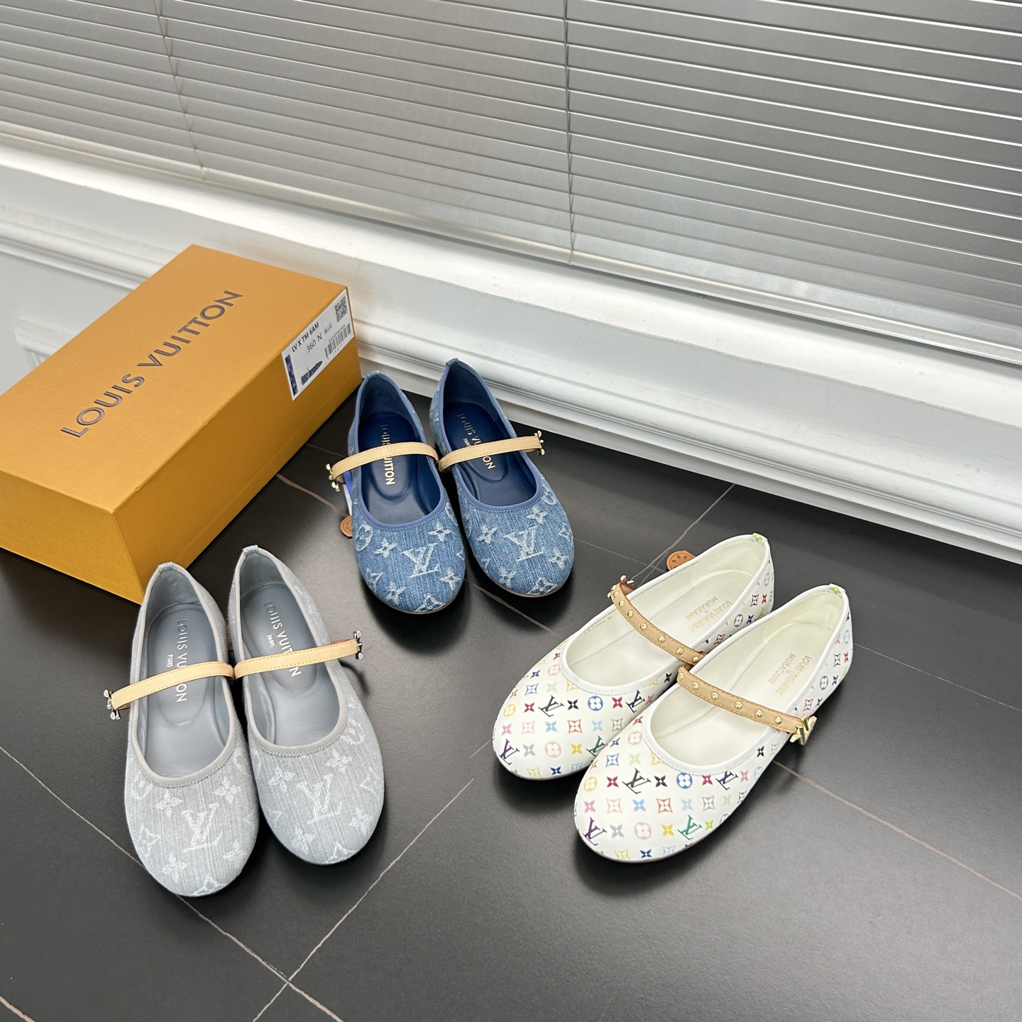 루이비통 로미 플랫 발레리나