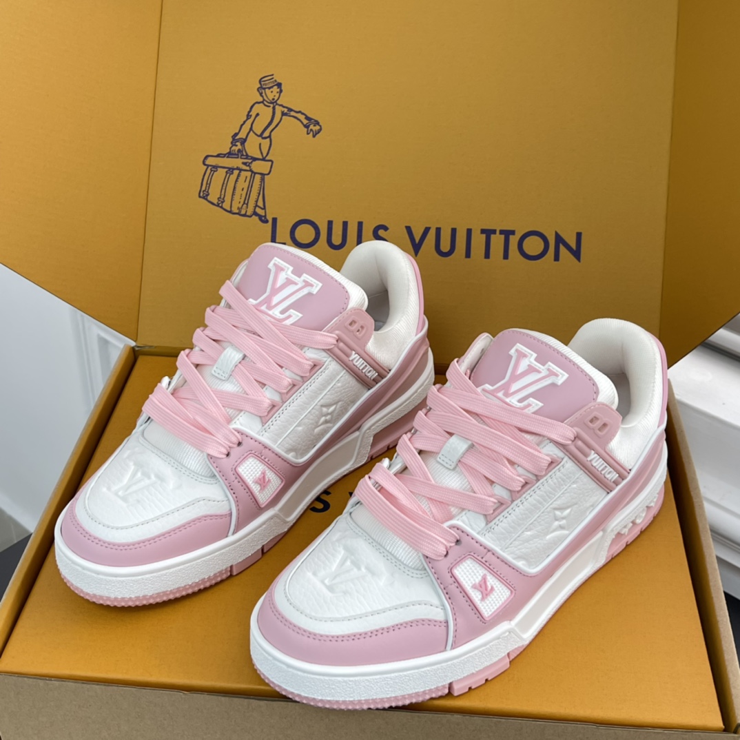 루이비통 트레이너 스니커즈