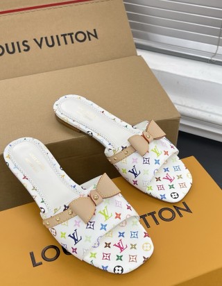 루이비통 X 무라카미 타카시 6AM 플랫 뮬