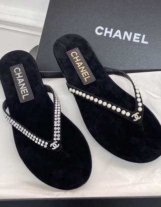 샤넬 25C 크루즈 프리플랍 슬리퍼