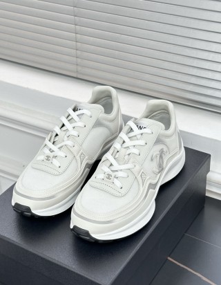 샤넬 메쉬 카프스킨 메탈릭 크루즈 스니커즈